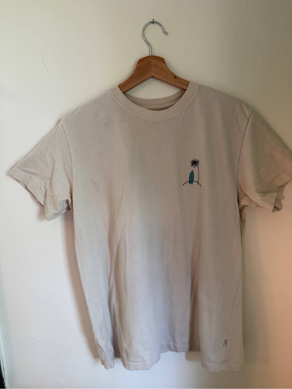 Katin Sand Crew Neck Tee with Surf Palm Graphic
